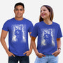 Cat Under The Rain-Unisex-Basic-Tee-zascanauta