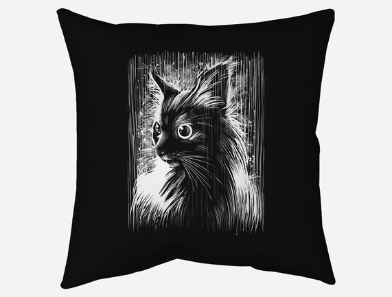 Cat Under The Rain