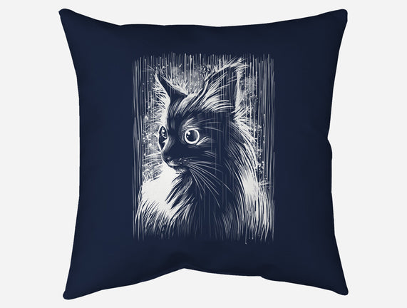 Cat Under The Rain