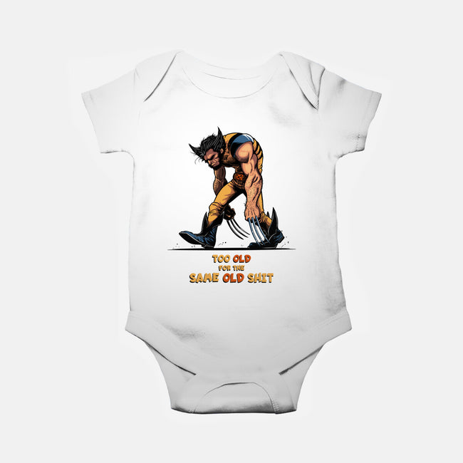 Too Old For The Same Old-Baby-Basic-Onesie-JCMaziu