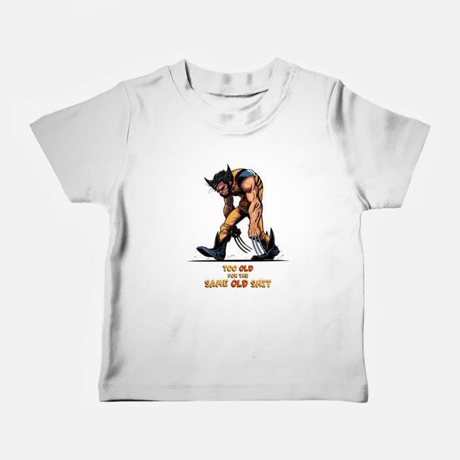 Too Old For The Same Old-Baby-Basic-Tee-JCMaziu