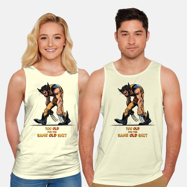 Too Old For The Same Old-Unisex-Basic-Tank-JCMaziu