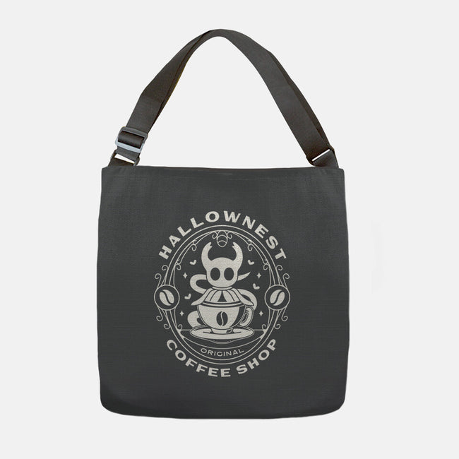 Hallownest Coffee Emblem-None-Adjustable Tote-Bag-LAGELANTEE