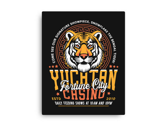 Yucatan Casino Snowflake Grunge