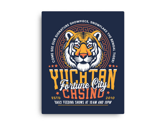 Yucatan Casino Snowflake Grunge