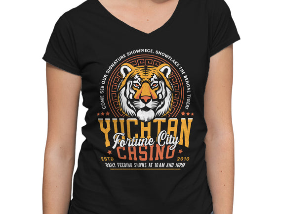 Yucatan Casino Snowflake Grunge