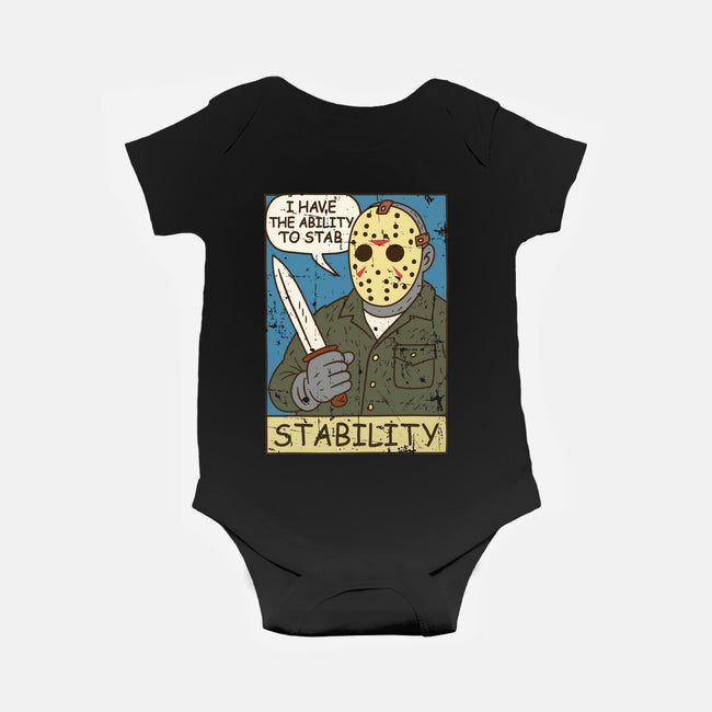 The Ability To Stab-Baby-Basic-Onesie-Xentee