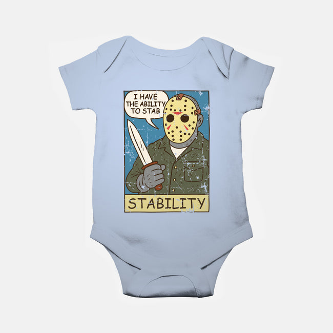 The Ability To Stab-Baby-Basic-Onesie-Xentee