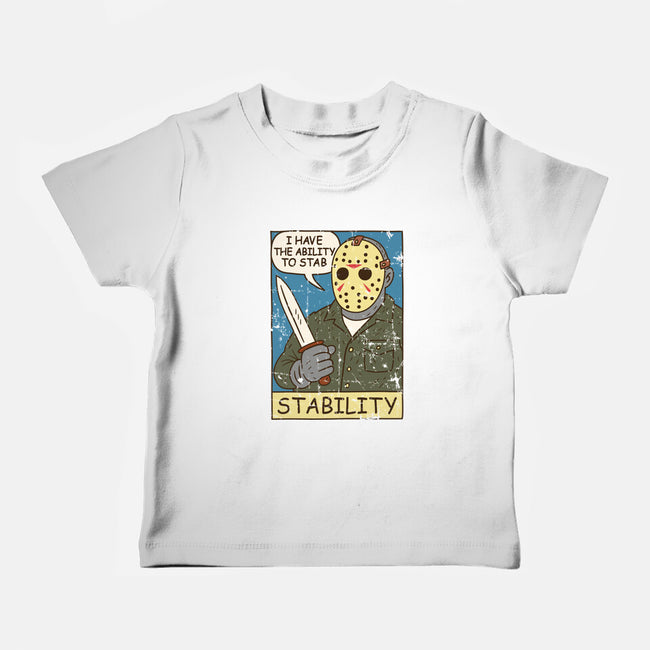 The Ability To Stab-Baby-Basic-Tee-Xentee