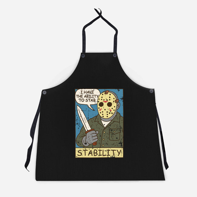 The Ability To Stab-Unisex-Kitchen-Apron-Xentee