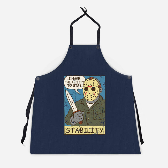 The Ability To Stab-Unisex-Kitchen-Apron-Xentee