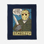 The Ability To Stab-None-Fleece-Blanket-Xentee