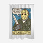 The Ability To Stab-None-Polyester-Shower Curtain-Xentee