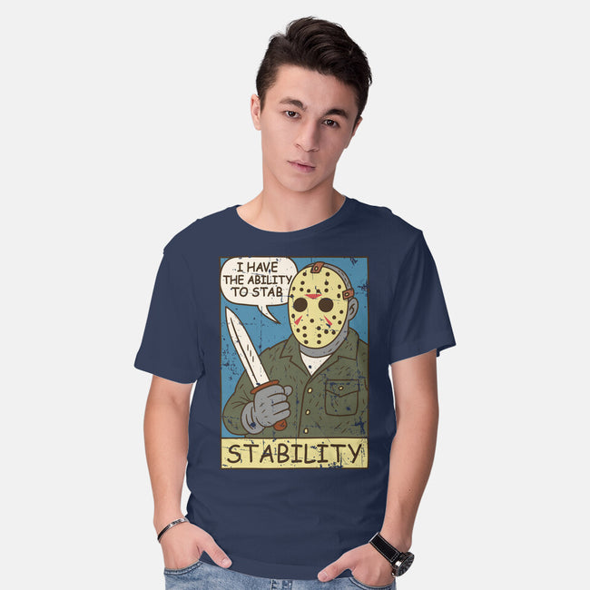 The Ability To Stab-Mens-Basic-Tee-Xentee