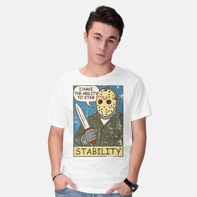The Ability To Stab-Mens-Basic-Tee-Xentee