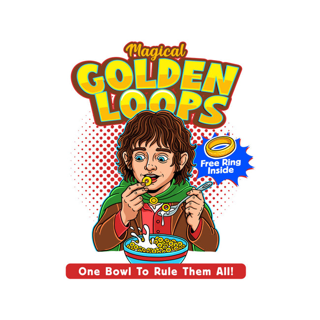 Magical Golden Loops-Mens-Basic-Tee-P1yu5h