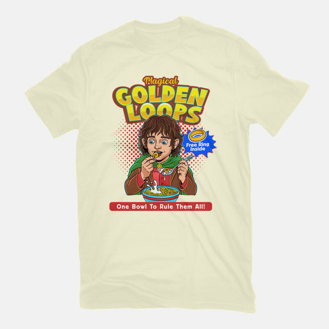 Magical Golden Loops-Mens-Basic-Tee-P1yu5h