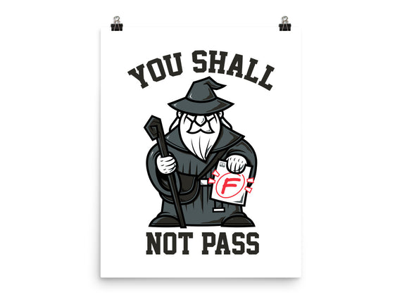 You Shall Not Pass F