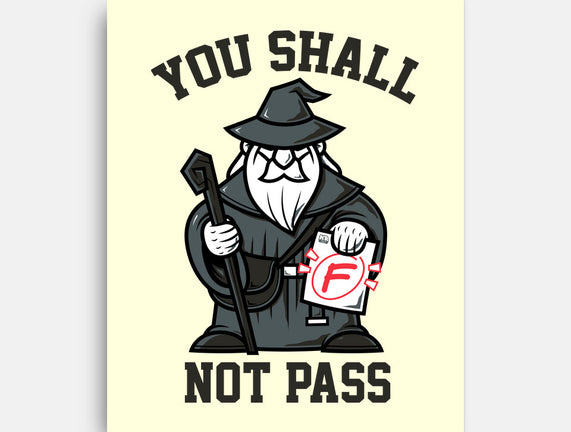 You Shall Not Pass F