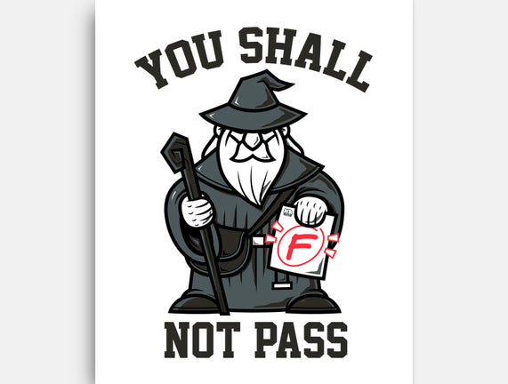 You Shall Not Pass F