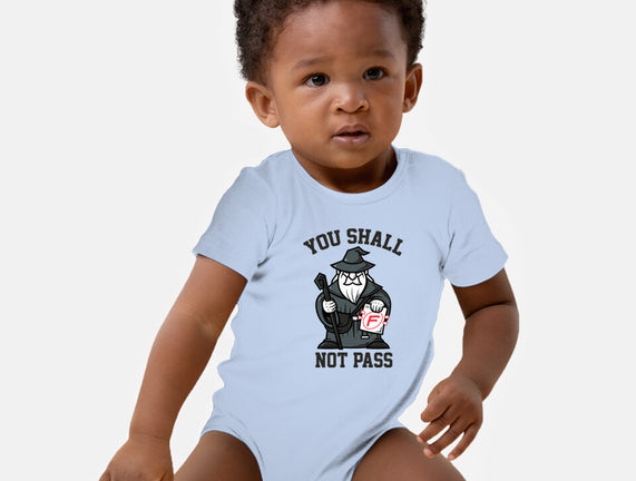 You Shall Not Pass F