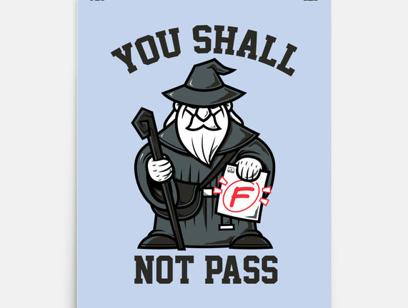 You Shall Not Pass F