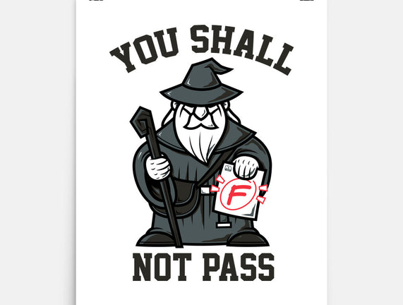 You Shall Not Pass F