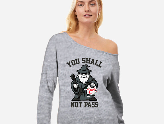 You Shall Not Pass F