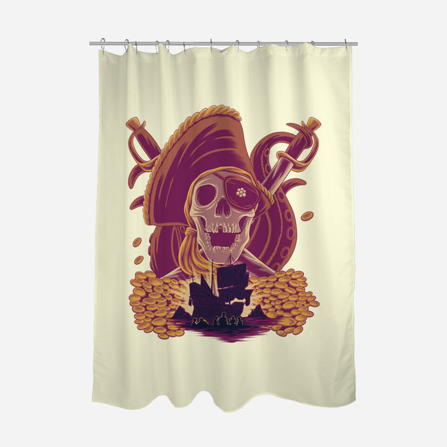Pirate’s Treasure-None-Polyester-Shower Curtain-rmatix