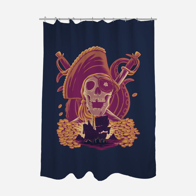 Pirate’s Treasure-None-Polyester-Shower Curtain-rmatix