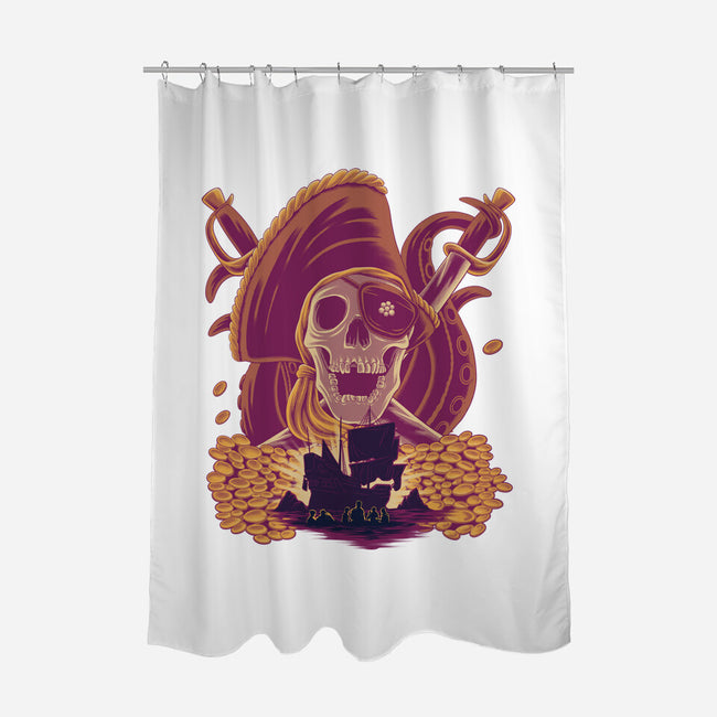 Pirate’s Treasure-None-Polyester-Shower Curtain-rmatix
