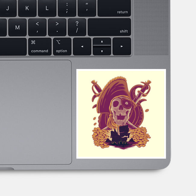 Pirate’s Treasure-None-Glossy-Sticker-rmatix