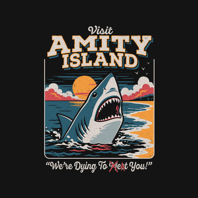 Visit Amity Island-Mens-Basic-Tee-Nemons