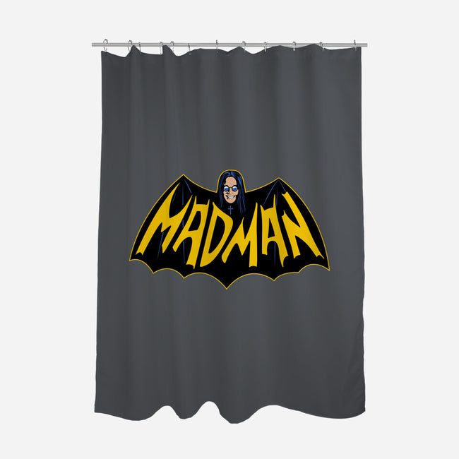 Mad Man-None-Polyester-Shower Curtain-CappO