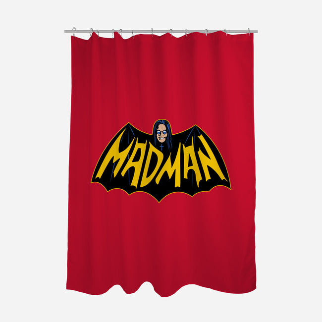 Mad Man-None-Polyester-Shower Curtain-CappO