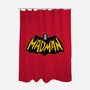 Mad Man-None-Polyester-Shower Curtain-CappO
