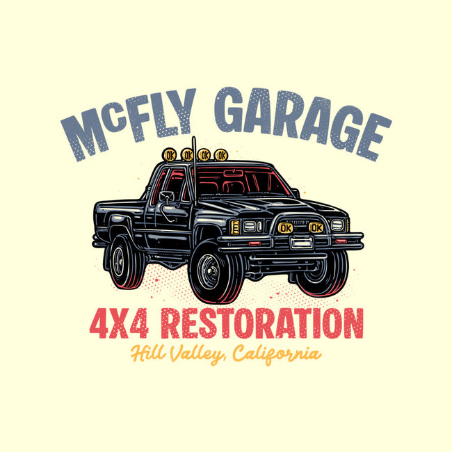 McFly Garage-Mens-Basic-Tee-glitchygorilla