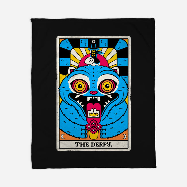 Derpy Tarot Card-None-Fleece-Blanket-rocketman_art