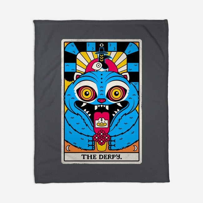 Derpy Tarot Card-None-Fleece-Blanket-rocketman_art