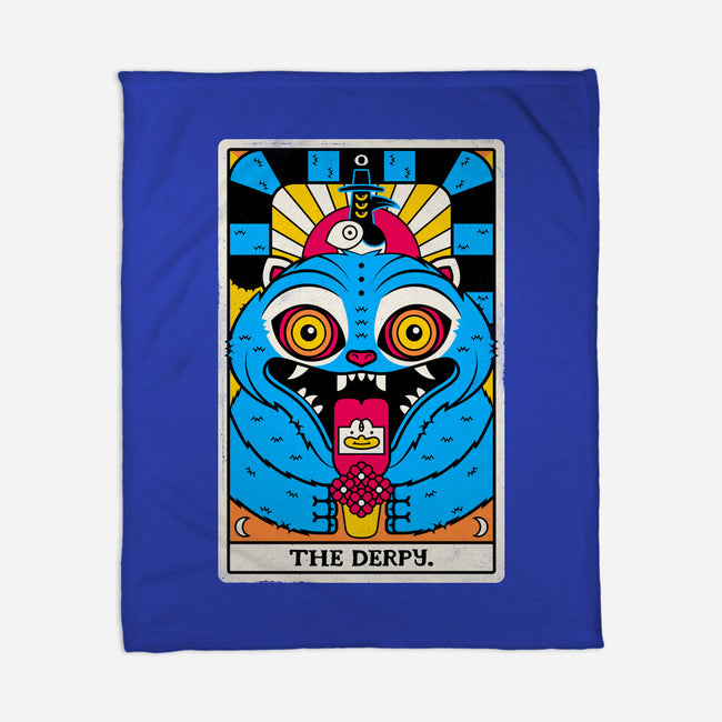 Derpy Tarot Card-None-Fleece-Blanket-rocketman_art