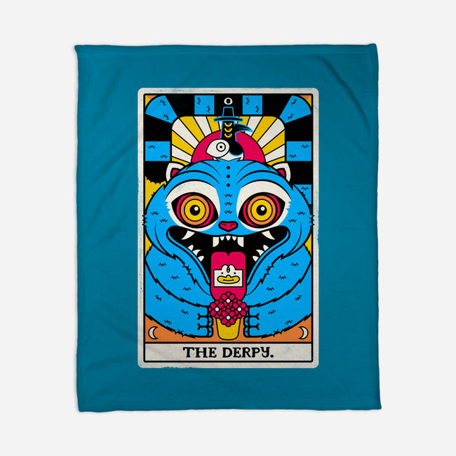 Derpy Tarot Card-None-Fleece-Blanket-rocketman_art