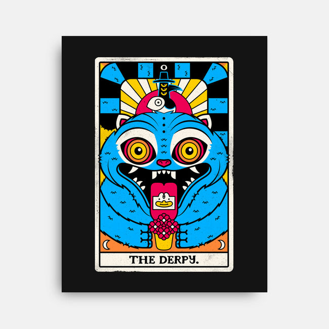 Derpy Tarot Card-None-Stretched-Canvas-rocketman_art