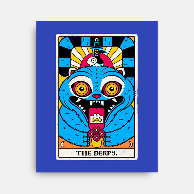 Derpy Tarot Card-None-Stretched-Canvas-rocketman_art