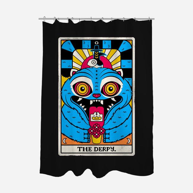 Derpy Tarot Card-None-Polyester-Shower Curtain-rocketman_art