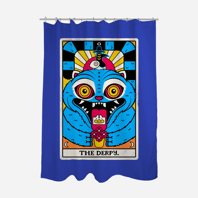 Derpy Tarot Card-None-Polyester-Shower Curtain-rocketman_art