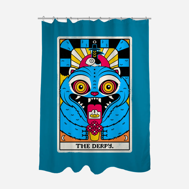 Derpy Tarot Card-None-Polyester-Shower Curtain-rocketman_art