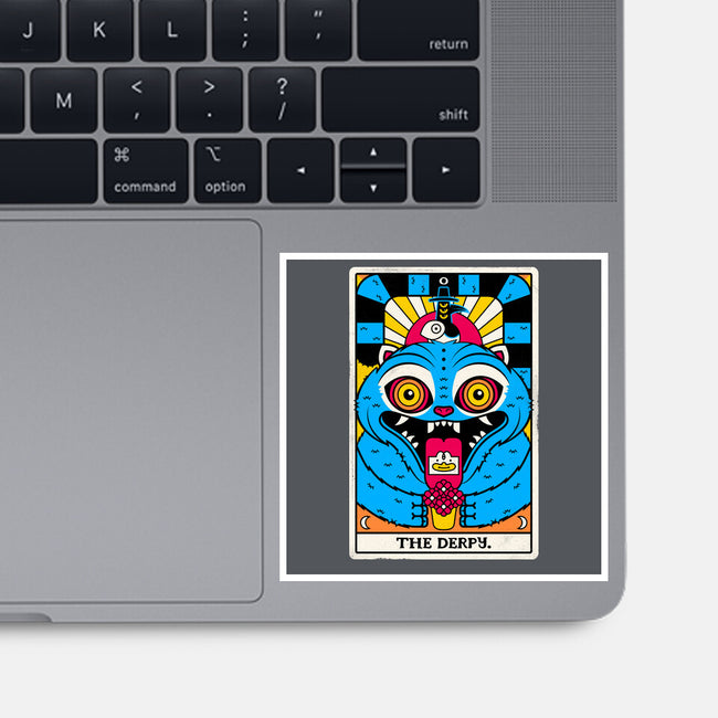 Derpy Tarot Card-None-Glossy-Sticker-rocketman_art