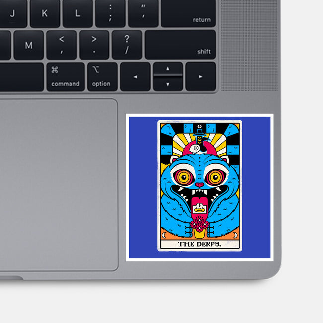 Derpy Tarot Card-None-Glossy-Sticker-rocketman_art