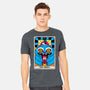 Derpy Tarot Card-Mens-Heavyweight-Tee-rocketman_art