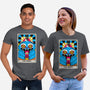 Derpy Tarot Card-Unisex-Basic-Tee-rocketman_art